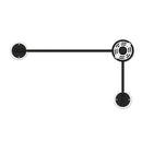 integrated-led-wall-sconces-lights-6w-head-3000k-black-wall-sconces-lighting Load image into Gallery viewer, integrated-led-wall-sconces-lights-6w-head-3000k-black-wall-sconces-lighting