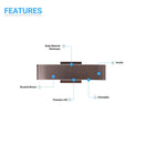 2-lights-indoor-rectangular-wall-sconce Load image into Gallery viewer, 2-lights-indoor-rectangular-wall-sconce