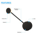 led-wall-sconce-3w-head-3000k-black-wall-sconces-lighting Load image into Gallery viewer, led-wall-sconce-3w-head-3000k-black-wall-sconces-lighting