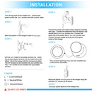 unique-circular-wall-sconce-11w-3000k Load image into Gallery viewer, unique-circular-wall-sconce-11w-3000k