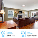 15-drum-shape-led-flush-mount-light-25w-4000k Load image into Gallery viewer, 15-drum-shape-led-flush-mount-light-25w-4000k