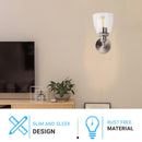 1-light-wall-light-clear-glass Load image into Gallery viewer, 1-light-wall-light-clear-glass