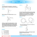 unique-wall-sconce-7w-3000k-dimmable Load image into Gallery viewer, unique-wall-sconce-7w-3000k-dimmable