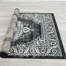 Ibiza-180 Area Rugs Black Rectangle 5-X-7 Load image into Gallery viewer, Ibiza-180 Area Rugs Black Rectangle 5-X-7
