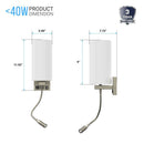 modern-led-acrylic-sconces-wall-lighting Load image into Gallery viewer, modern-led-acrylic-sconces-wall-lighting