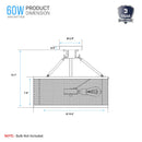 3-lights-matte-black-semi-flush-mount-ceiling-light Load image into Gallery viewer, 3-lights-matte-black-semi-flush-mount-ceiling-light