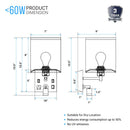 decorative-wall-sconces-lighting-black-metal-finish Load image into Gallery viewer, decorative-wall-sconces-lighting-black-metal-finish