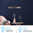2-lights-indoor-rectangular-wall-sconce Load image into Gallery viewer, 2-lights-indoor-rectangular-wall-sconce