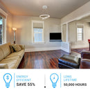 2-ring-modern-round-chandelier-60w-3000k-chandelier-lights Load image into Gallery viewer, 2-ring-modern-round-chandelier-60w-3000k-chandelier-lights