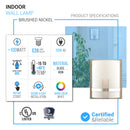 nickel-brushed-decorative-wall-sconces-lighting Load image into Gallery viewer, nickel-brushed-decorative-wall-sconces-lighting