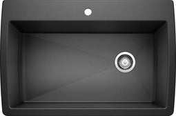 Blanco Diamond Single 9.5 Inch Depth Super Single Bowl Undermount Kitchen Sink Blanco Diamond Single 9.5 Inch Depth Super Single Bowl Undermount Kitchen Sink