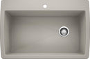 Blanco Diamond Single 9.5 Inch Depth Super Single Bowl Undermount Kitchen Sink Load image into Gallery viewer, Blanco Diamond Single 9.5 Inch Depth Super Single Bowl Undermount Kitchen Sink