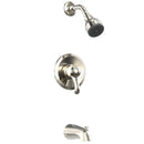 Wall Mounted Shower Faucet Set , Chrome / Brushed Nickel Finish Load image into Gallery viewer, Wall Mounted Shower Faucet Set , Chrome / Brushed Nickel Finish