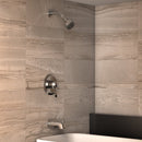 Wall Mounted Shower Faucet Set , Chrome / Brushed Nickel Finish Load image into Gallery viewer, Wall Mounted Shower Faucet Set , Chrome / Brushed Nickel Finish