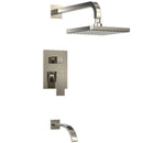 8 Inch Rain Shower Faucet Set Complete with Pre-embedded Valve, Pressure Balance Cartridge Load image into Gallery viewer, 8 Inch Rain Shower Faucet Set Complete with Pre-embedded Valve, Pressure Balance Cartridge