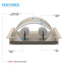 2-light-brushed-nickel-wall-sconce-with-switch Load image into Gallery viewer, 2-light-brushed-nickel-wall-sconce-with-switch