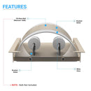 2-light-brushed-nickel-wall-sconce-with-switch Load image into Gallery viewer, 2-light-brushed-nickel-wall-sconce-with-switch