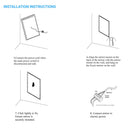 Backlit/Frontlit, Vanity Mirror with Lights, Touch Switch, Anti-Fog, Adjustable Color Temperature & Remembrance, LED Mirror for Bathroom, Accord Style Load image into Gallery viewer, Backlit/Frontlit, Vanity Mirror with Lights, Touch Switch, Anti-Fog, Adjustable Color Temperature & Remembrance, LED Mirror for Bathroom, Accord Style