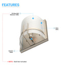 nickel-brushed-decorative-wall-sconces-lighting Load image into Gallery viewer, nickel-brushed-decorative-wall-sconces-lighting
