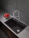 Blanco Diamond Single 9.5 Inch Depth Super Single Bowl Undermount Kitchen Sink Load image into Gallery viewer, Blanco Diamond Single 9.5 Inch Depth Super Single Bowl Undermount Kitchen Sink