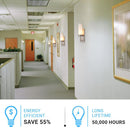 wall-mount-sconce-lighting-brushed-nickel-opal-glass Load image into Gallery viewer, wall-mount-sconce-lighting-brushed-nickel-opal-glass