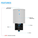 decorative-wall-sconces-lighting-black-metal-finish Load image into Gallery viewer, decorative-wall-sconces-lighting-black-metal-finish