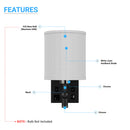 decorative-wall-sconces-lighting-black-metal-finish Load image into Gallery viewer, decorative-wall-sconces-lighting-black-metal-finish