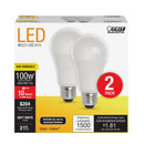 A19 Soft White LED Bulb, E26, 2700K Load image into Gallery viewer, A19 Soft White LED Bulb, E26, 2700K