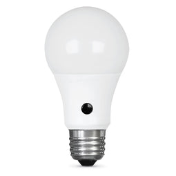 A19 LED Light Bulbs, 60W, Soft White Dusk-to-Dawn LED, A19 LED Light Bulbs, 60W, Soft White Dusk-to-Dawn LED,