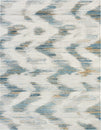 Bliss by N Natori Sky Blue Neutrals 5 ft. 6 in. x 7 ft. 6 in. Area Rug Load image into Gallery viewer, Bliss by N Natori Sky Blue Neutrals 5 ft. 6 in. x 7 ft. 6 in. Area Rug