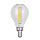 A15 LED Light Bulbs, A-shape, Candelabra Base Filament, Dimmable, Crystal Decorative Bulb, Clear, 2 Pack Load image into Gallery viewer, A15 LED Light Bulbs, A-shape, Candelabra Base Filament, Dimmable, Crystal Decorative Bulb, Clear, 2 Pack
