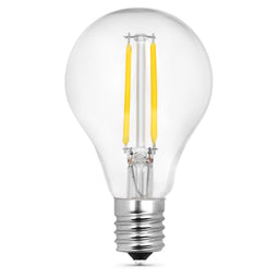 A15 LED Bulbs, E17, Candelabra Base Filament, Dimmable, Intermediate Base, Decorative Bulb, 2 Pack A15 LED Bulbs, E17, Candelabra Base Filament, Dimmable, Intermediate Base, Decorative Bulb, 2 Pack