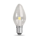 C7 LED Night Light Bulb, 7 Watt, Candelabra base, E12, 4000k Load image into Gallery viewer, C7 LED Night Light Bulb, 7 Watt, Candelabra base, E12, 4000k