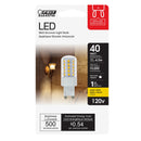 G9 LED Light Bulb, 500 Lumens, Clear, Dimmable, Decorative Chandelier Bulb Load image into Gallery viewer, G9 LED Light Bulb, 500 Lumens, Clear, Dimmable, Decorative Chandelier Bulb