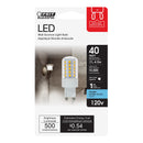 G9 LED Light Bulb, 500 Lumens, Clear, Dimmable, Decorative Chandelier Bulb Load image into Gallery viewer, G9 LED Light Bulb, 500 Lumens, Clear, Dimmable, Decorative Chandelier Bulb