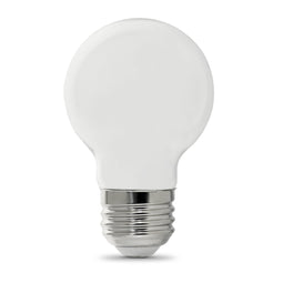 LED Light Bulbs Globe G25, E26, Decorative Bulb, Dimmable, Filament, G161/2, 2 Pack LED Light Bulbs Globe G25, E26, Decorative Bulb, Dimmable, Filament, G161/2, 2 Pack