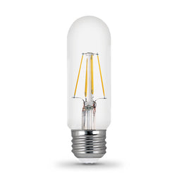 LED Light Bulb, 40W, E26, T10 Tubular, Filament , Medium Base, Clear, 410 Lumens, CEC Compliant LED Light Bulb, 40W, E26, T10 Tubular, Filament , Medium Base, Clear, 410 Lumens, CEC Compliant