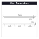 Aluminum Handle 47 Inch (10 Pack) - Hickory Hardware Load image into Gallery viewer, Aluminum Handle 47 Inch (10 Pack) - Hickory Hardware