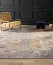 Calabria Blue Tones/Earth 5 ft. 3 in. x 7 ft. 6 in. Area Rugs Load image into Gallery viewer, Calabria Blue Tones/Earth 5 ft. 3 in. x 7 ft. 6 in. Area Rugs