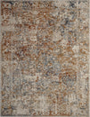 Camilla Indigo/Rust Tones Multi-Colored 5 ft. 3 in. x 7 ft. 6 in. Area Rug Load image into Gallery viewer, Camilla Indigo/Rust Tones Multi-Colored 5 ft. 3 in. x 7 ft. 6 in. Area Rug