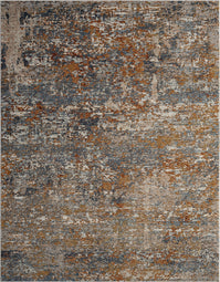 Camilla Blues/Rust Tones Multi-Colored 7 ft. 9 in. x 10 ft. Area Rug Camilla Blues/Rust Tones Multi-Colored 7 ft. 9 in. x 10 ft. Area Rug