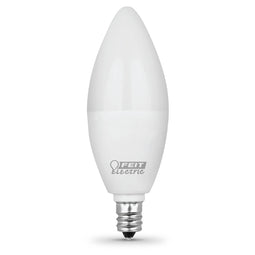 LED Light Bulbs, 4.5 Watts, E12, Torpedo Tip Shape, 300 Lumens, 3000K Non-Dimmable LED Light Bulbs, 4.5 Watts, E12, Torpedo Tip Shape, 300 Lumens, 3000K Non-Dimmable