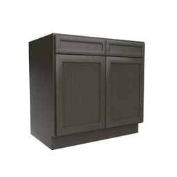 Elegant Smoky Grey - Sink Base Cabinet | 36 Elegant Smoky Grey - Sink Base Cabinet | 36