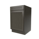 Elegant Smoky Grey - Single Door Base Cabinet | 21"W x 34.5"H x 24"D Load image into Gallery viewer, Elegant Smoky Grey - Single Door Base Cabinet | 21"W x 34.5"H x 24"D