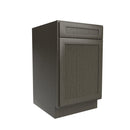 Elegant Smoky Grey - Single Door Base Cabinet | 21"W x 34.5"H x 24"D Load image into Gallery viewer, Elegant Smoky Grey - Single Door Base Cabinet | 21"W x 34.5"H x 24"D