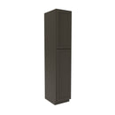 Elegant Smoky Grey - Utility Cabinet | 18"W x 90"H x 24"D Load image into Gallery viewer, Elegant Smoky Grey - Utility Cabinet | 18"W x 90"H x 24"D