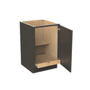 Elegant Smoky Grey - Single Door Base Cabinet | 21"W x 34.5"H x 24"D Load image into Gallery viewer, Elegant Smoky Grey - Single Door Base Cabinet | 21"W x 34.5"H x 24"D