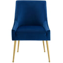 Upholstered Velvet Discern Pleated Dining Room Chair - Accent Chair For Living Room Load image into Gallery viewer, Upholstered Velvet Discern Pleated Dining Room Chair - Accent Chair For Living Room