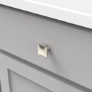 Knob 1-1/4 Inch Square - Twist Collection Load image into Gallery viewer, Knob 1-1/4 Inch Square - Twist Collection