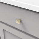 Knob 1-1/4 Inch Square - Twist Collection Load image into Gallery viewer, Knob 1-1/4 Inch Square - Twist Collection